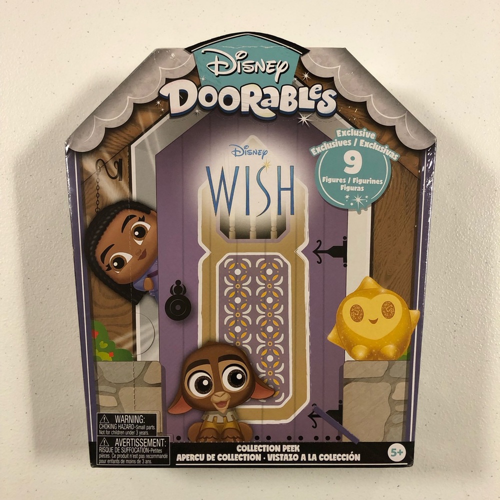 NEW  2023 Disney Doorables WISH Exclusive 9 Figures Collection Peek